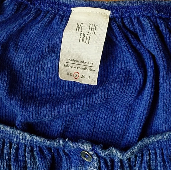 "Mint Julep Top"- in cobalt blue - Picture 8 of 8